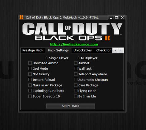 cheats black ops